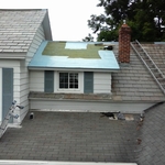 small roof and ridge cap