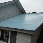 coated small metal roof