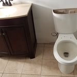 New Toilet & Vanity Installation