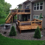 New Cedar Deck Build