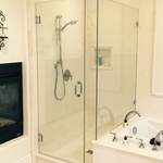Frameless Shower Enclosure