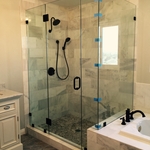 Frameless Shower Enclosure
