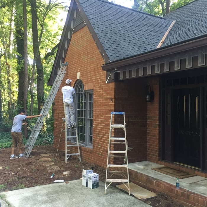 BRICK HOUSE REPAINT
