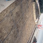 Rebar mat for apron