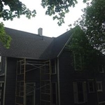Roof job 30 year Gaf charcoal shingles