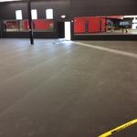 Close to the end of cleaning Golds gym