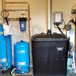 Pic of radon in water aeration unit