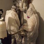Glove bag removal