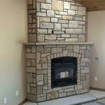 Indoor fireplace