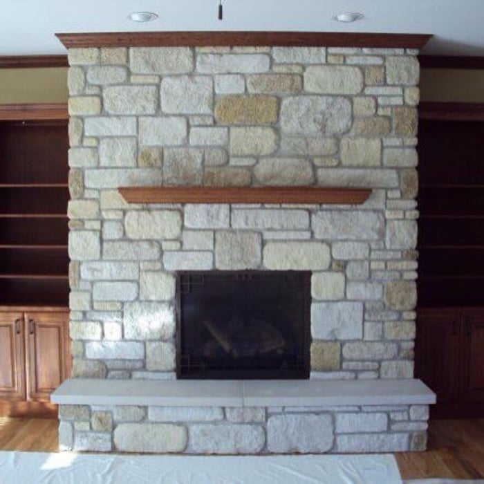 Indoor fireplace