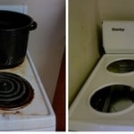 Stove Top Cleaning