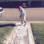 Screen washing.