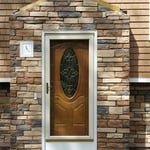 Stone facing of home...almost complete