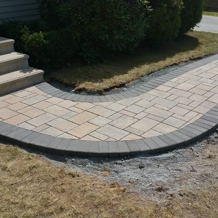 Walkway w/radius