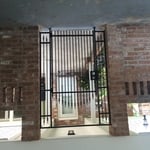 Walk through gate