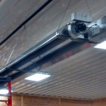 Tube heater added to a Pole Barn