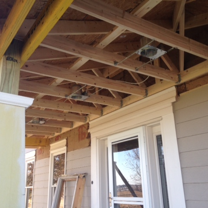 Framing- Custom Porch Build