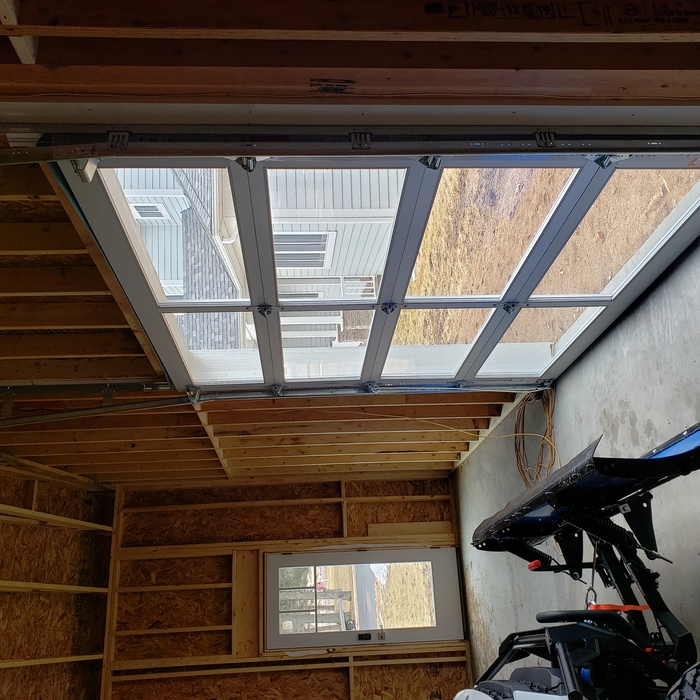 Glass Panel Garage Doors