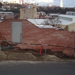 The completed wall