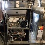Before Picture of Furnace Replacement