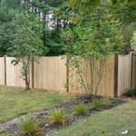 Cedar with scallop and cap strip