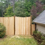 Cedar with scallop and cap strip