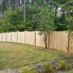 Cedar with scallop and cap strip