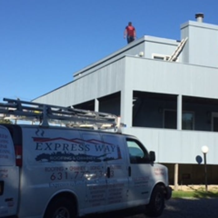New flat roof