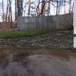 Finished Rock Wall