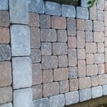 Finished Paver Brick Sidewalk