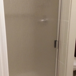 new tiled shower