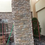 Stone pillar