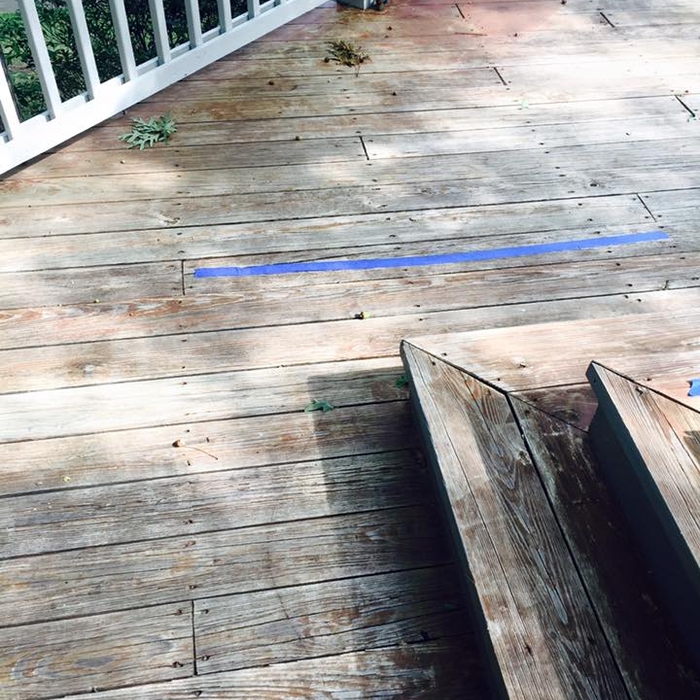 deck before