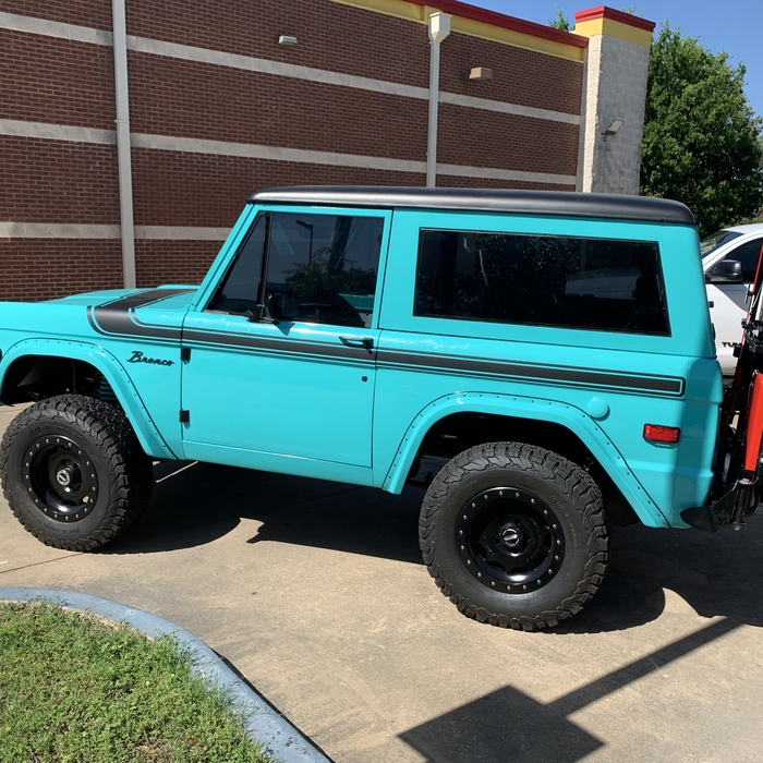 Old school ford tint job