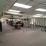 Commercial wall build-out