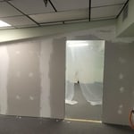 Commercial wall build-out