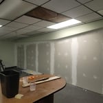 Commercial wall build-out