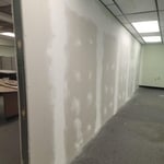 Commercial wall build-out