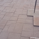Terra Cotta stamped concrete