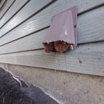 Plugged dryer vent