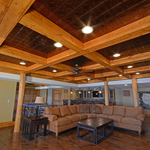 Great room/open floor plan in basement