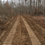 Land clearing for electric installation