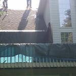 Protection of the home and rear porch