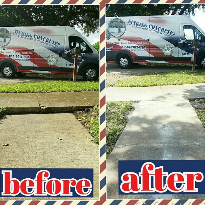 4 inch Sidewalk Lift