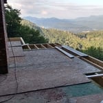 Sky deck with a view