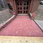 Brick Paver Wood Deck