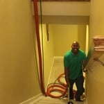 CLEANING STAIRS