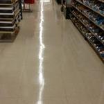 Waxed Floor.