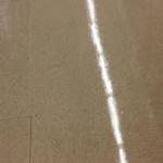Waxed floor