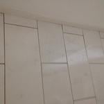 Shower surround tile work